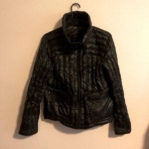 Halifax Traders Packable Puffer Jacket Size Large Black